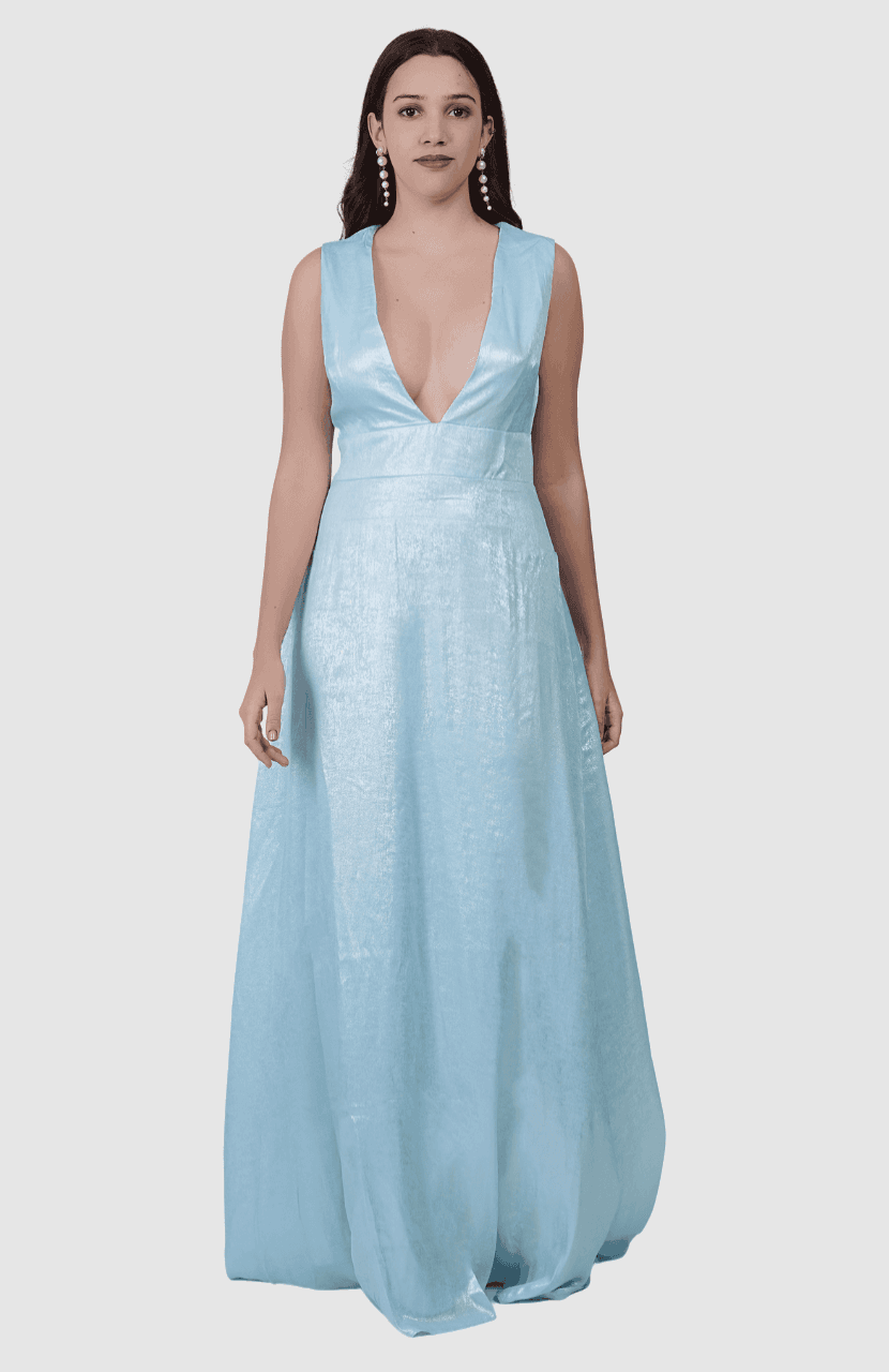 Women's Blue Shining Dress