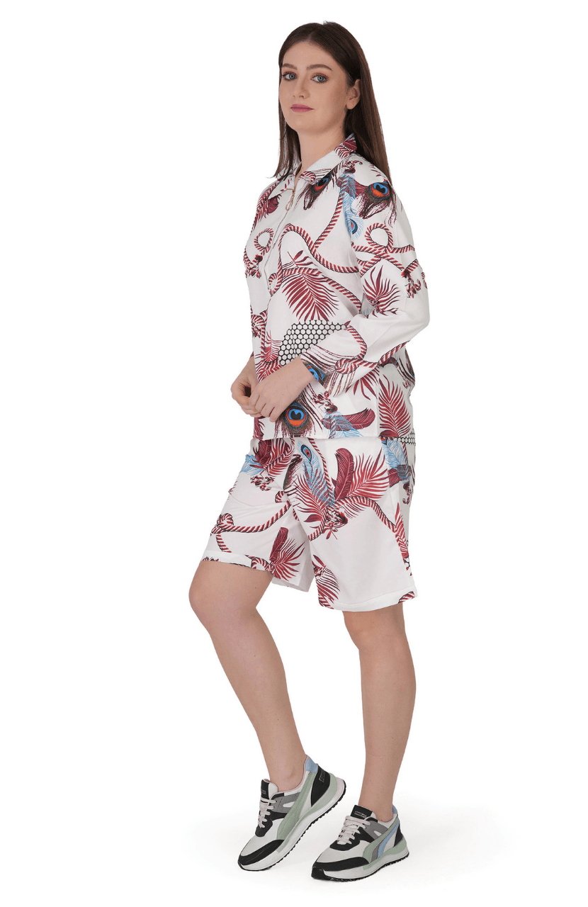 Girl’s Shorts and Shirt Set - Thumbnail 2