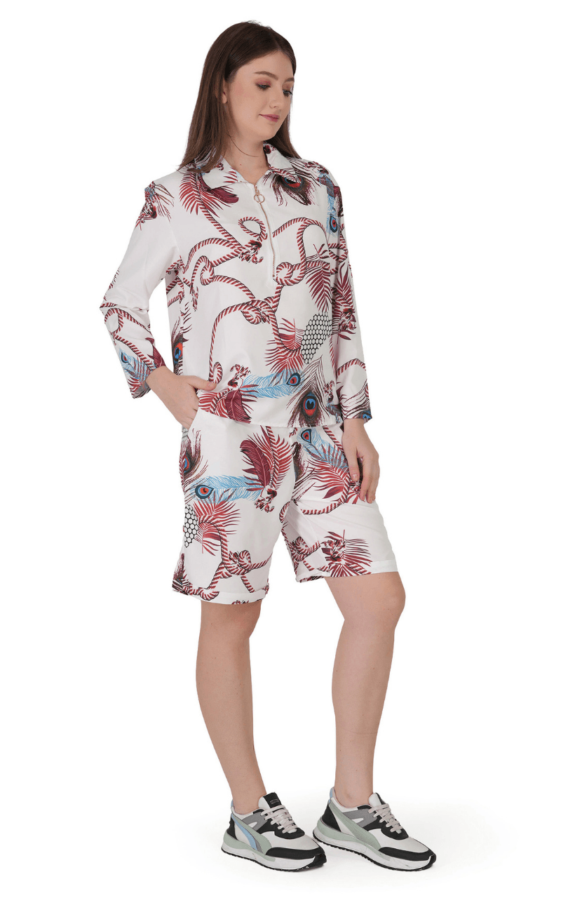 Girl’s Shorts and Shirt Set - Thumbnail 6