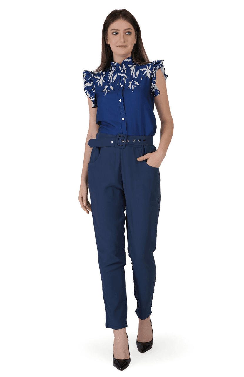 Girl’s Formal Check Top and Pant - Thumbnail 1