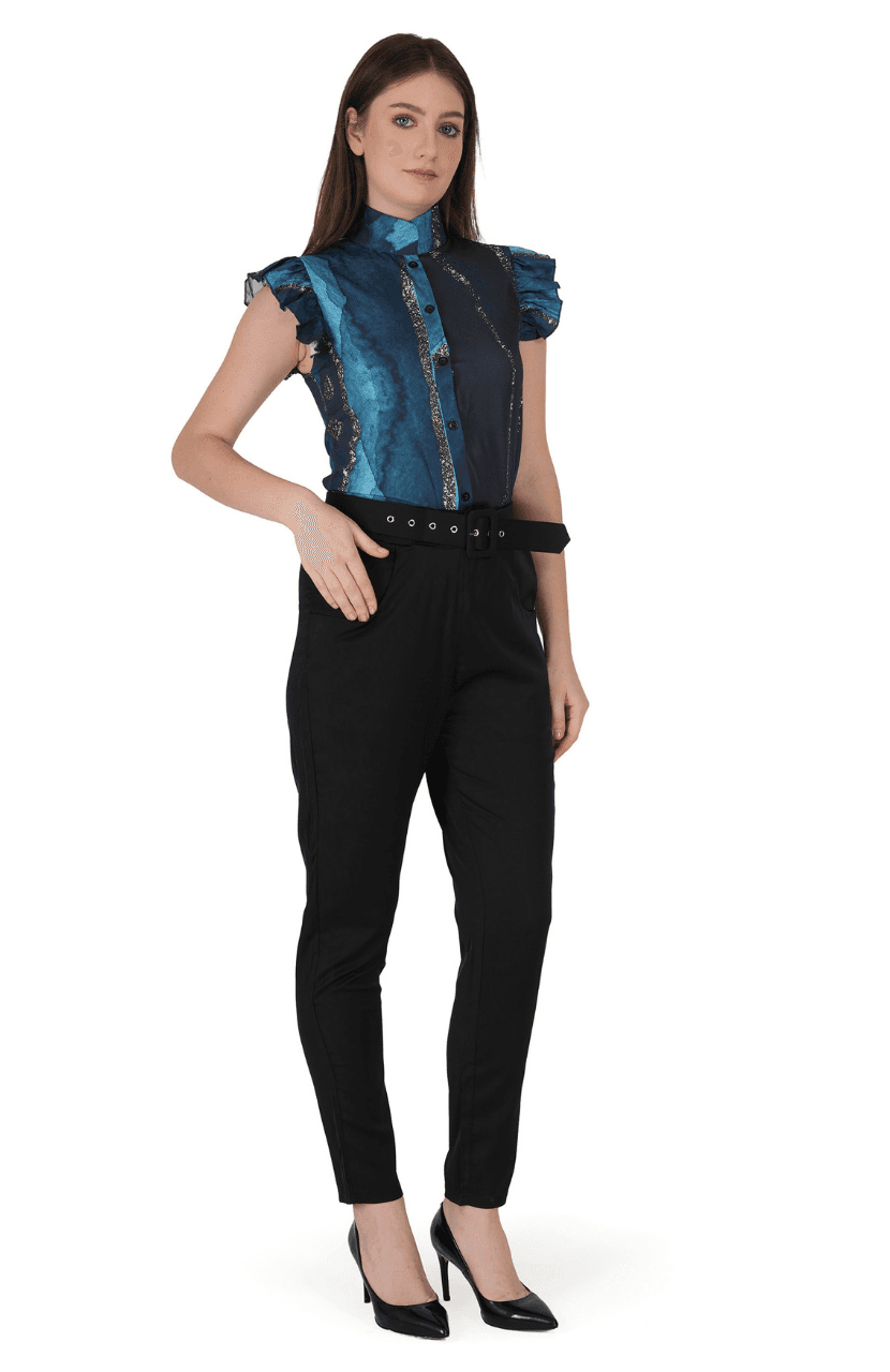 Girl’s Formal Check Top and Pant - Thumbnail 5