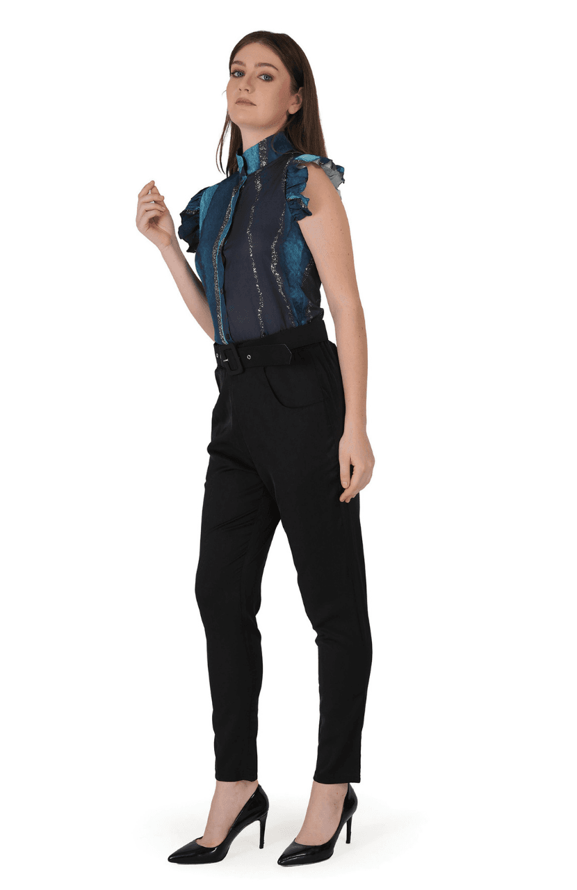 Girl’s Formal Check Top and Pant - Thumbnail 8