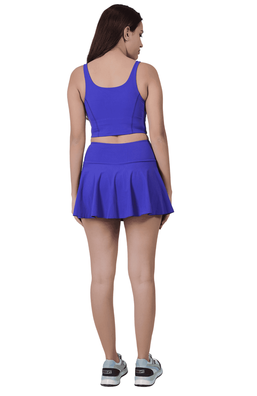 Women's Active Wear Skirts and Bra - Thumbnail 12
