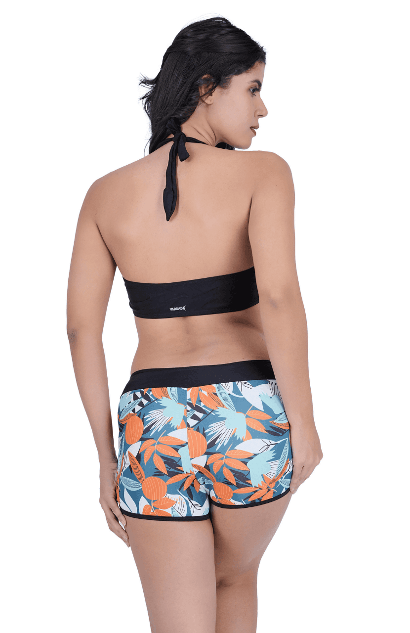 Bikini Set with Push-up top and Printed Design - Thumbnail 13