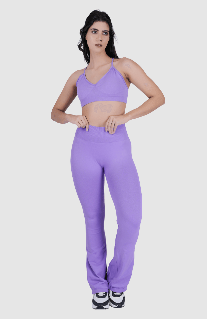 Women Fitness Long Sleeve with bottom Gym Set