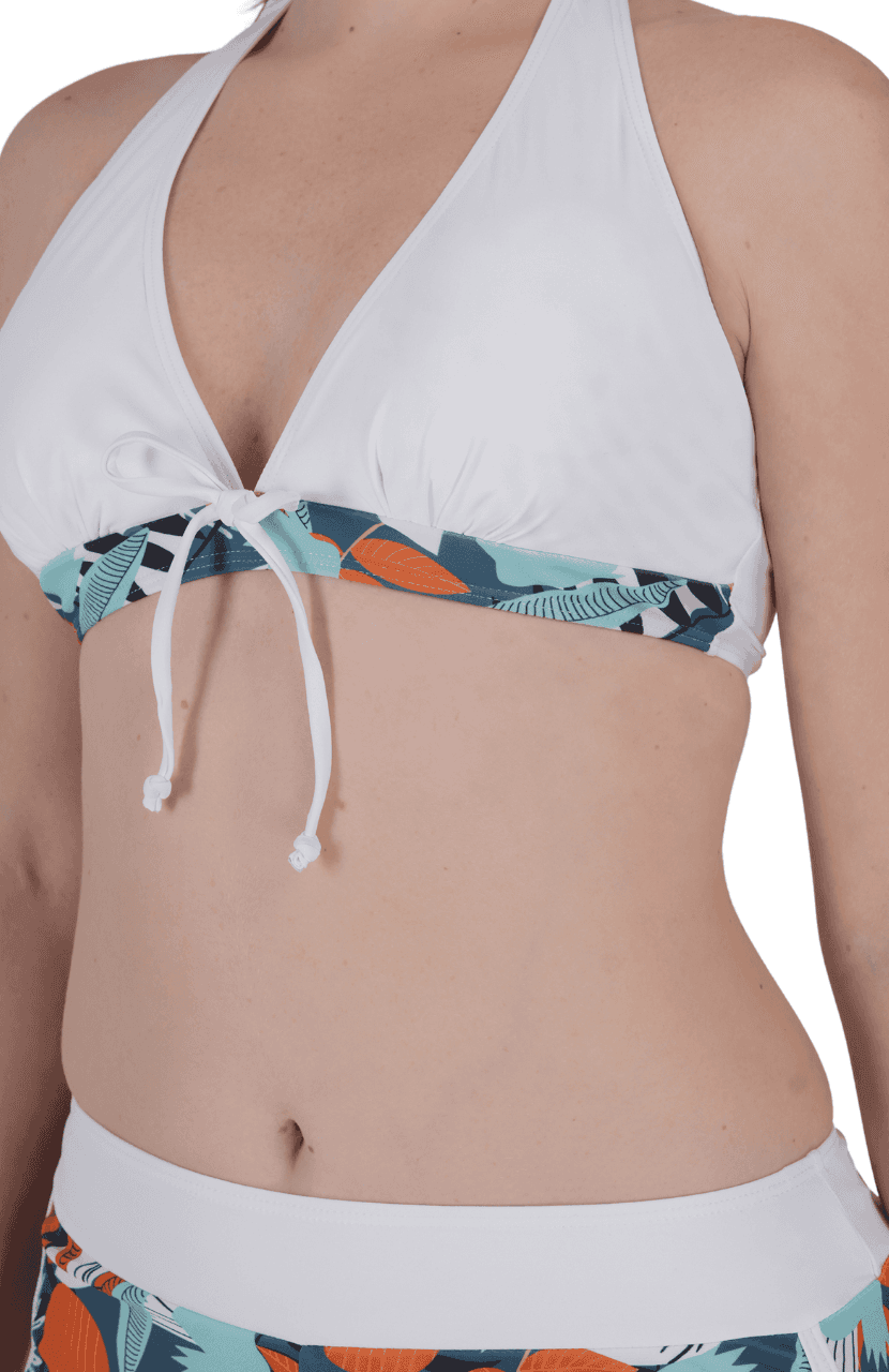 Bikini Set with Push-up top and Printed Design - Thumbnail 15