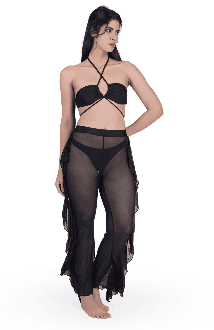 Women’s party Net hot Dress - Thumbnail 3
