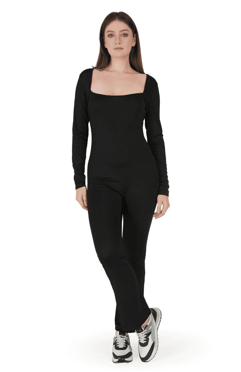 Girl’s Body Fit Jumpsuit - Thumbnail 2