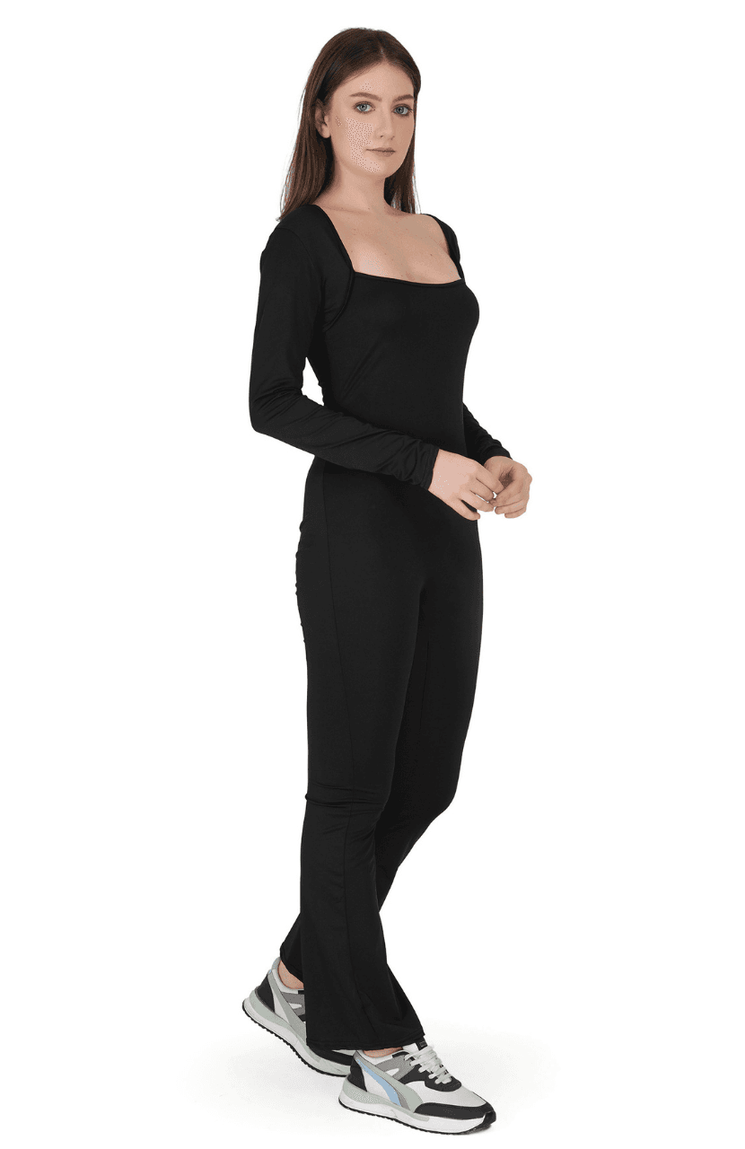 Girl’s Body Fit Jumpsuit - Thumbnail 4