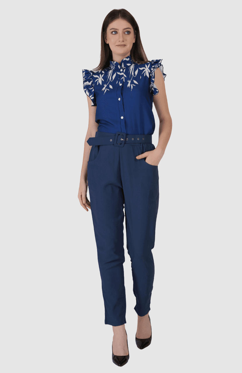 Girl’s Formal Check Top and Pant