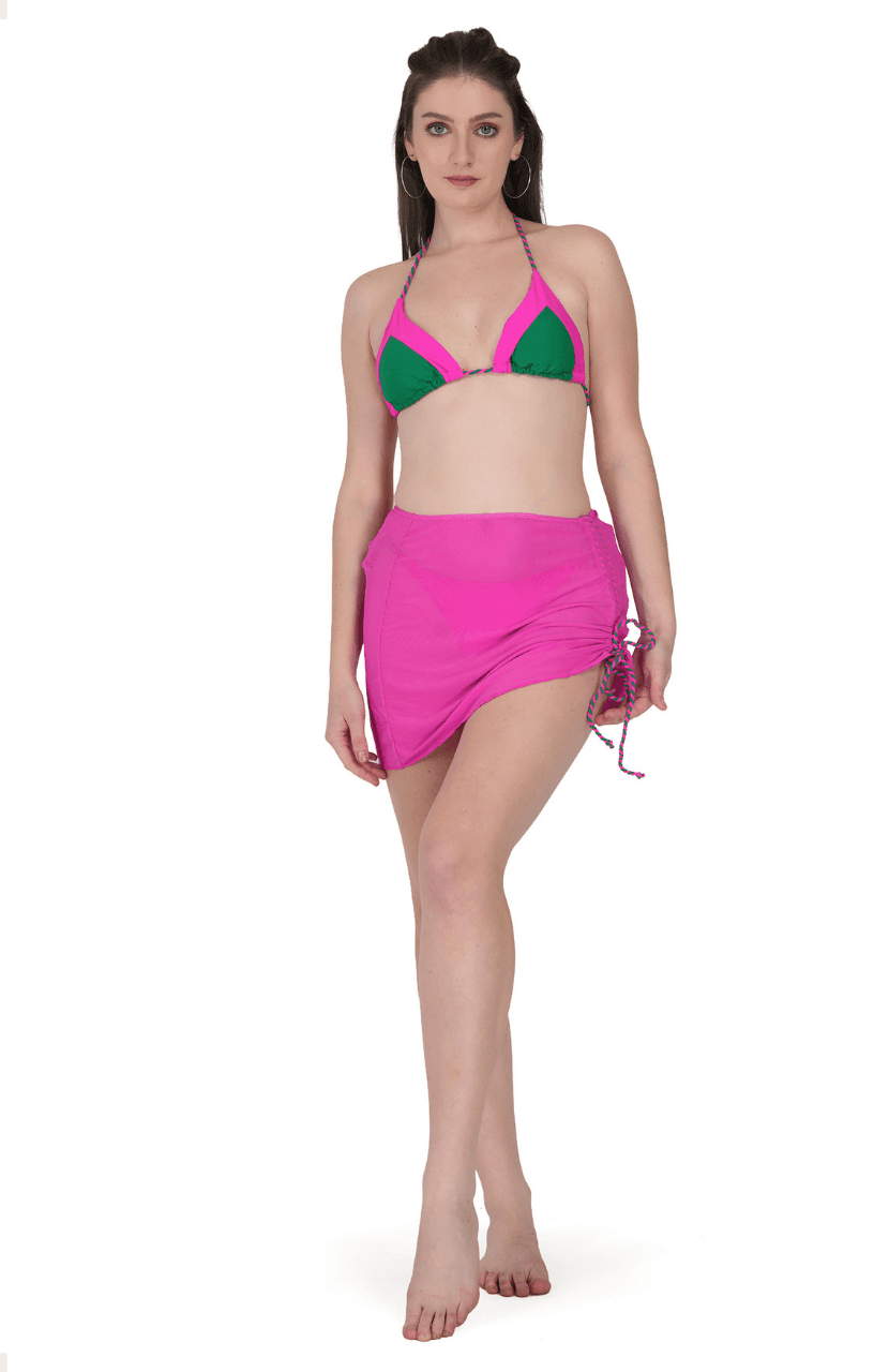 Varsada 3 Pcs Bikini Set for Women’s - Thumbnail 3