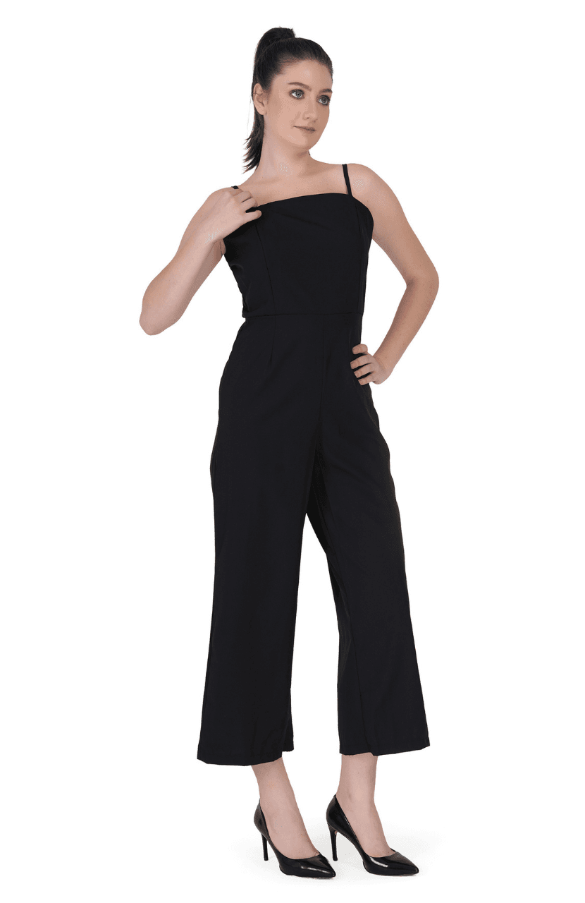 Women’s Cotton Jumpsuit - Thumbnail 2