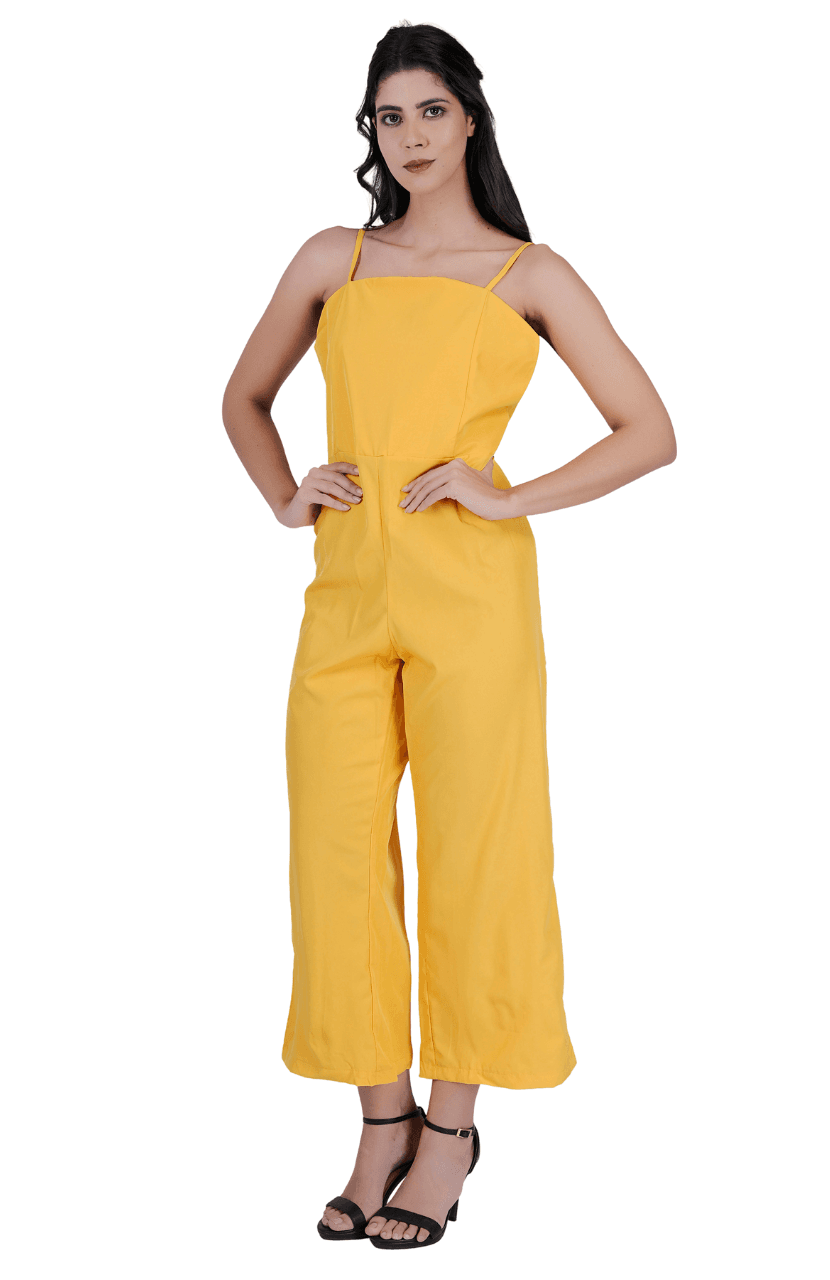 Women’s Cotton Jumpsuit - Thumbnail 6