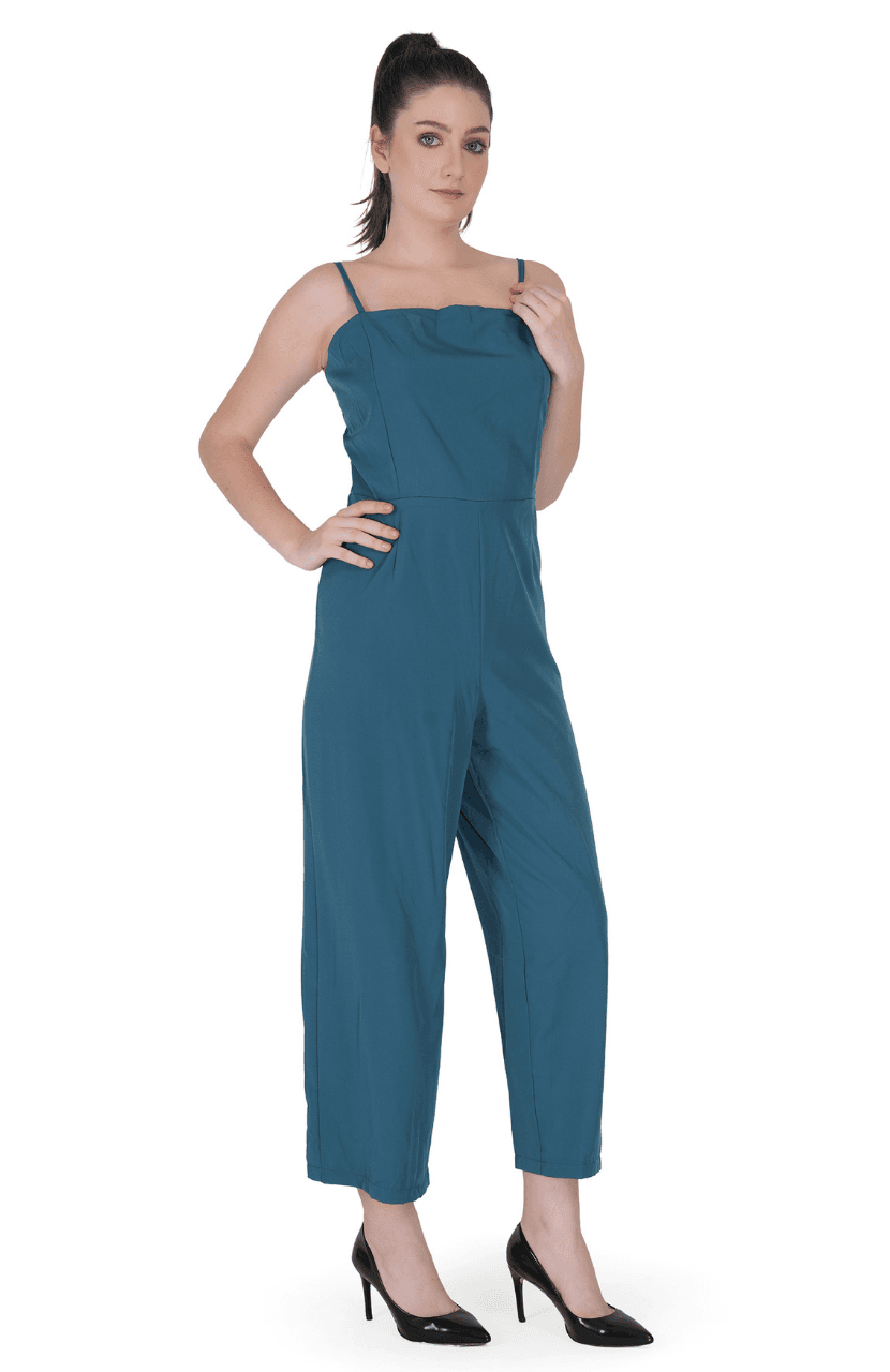 Women’s Cotton Jumpsuit - Thumbnail 7