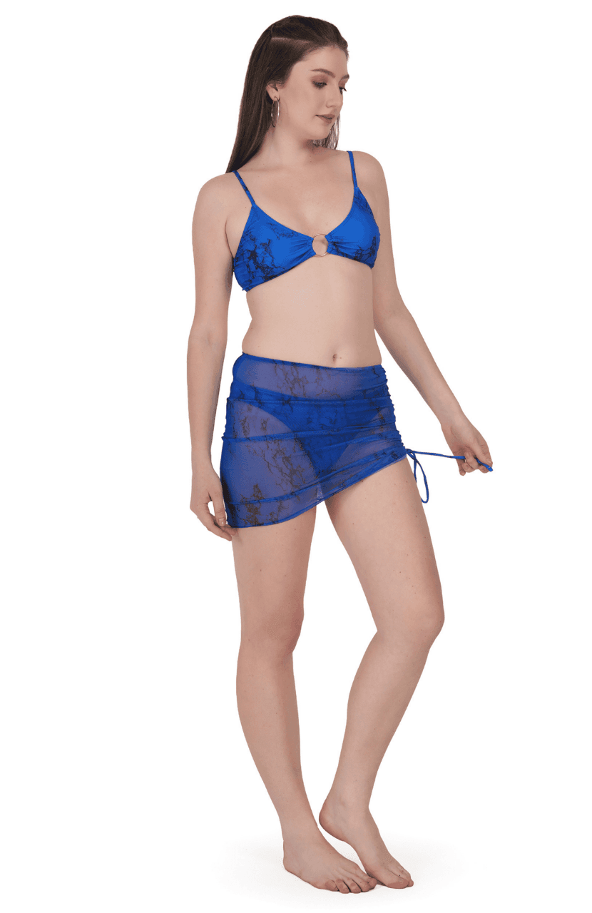 Women’s 3 Pcs Bikini Set - Thumbnail 4